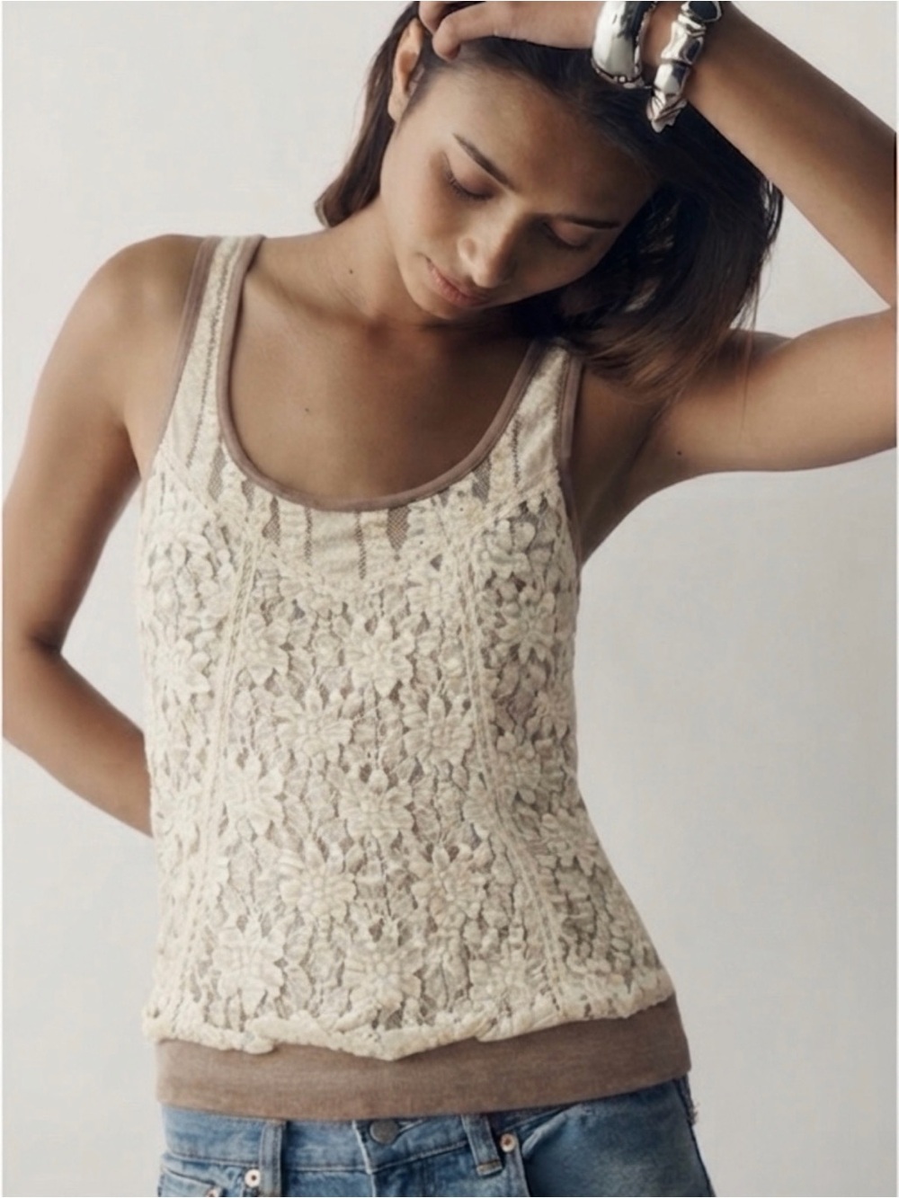 Anthropologie Bordeaux Tank Top